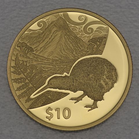 Goldmünze 1/4oz Neuseeland Kiwi New Zealand 2014