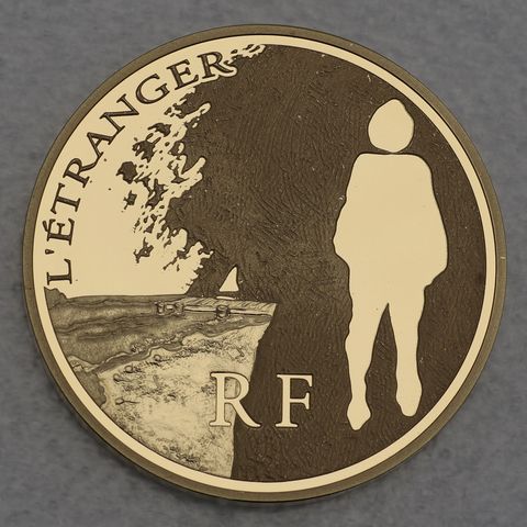 Goldmünze 50 Euro Frankreich 2011 - Albert Camus