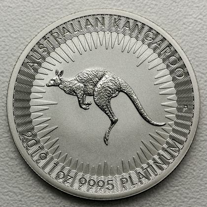 1oz Platinmünze, Australian Kangaroo 2019