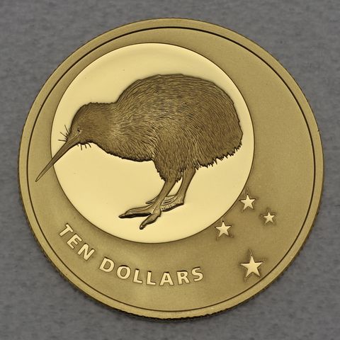 Goldmünze 1/4oz Neuseeland Kiwi New Zealand 2010