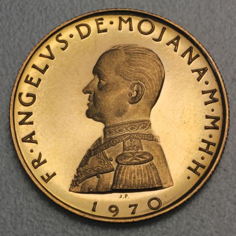 1 Sovrana Goldmünze Malta 1970