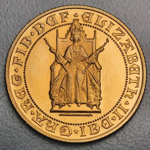 500 Jahre Gold Sovereign Münzen Sonderprägung 1989