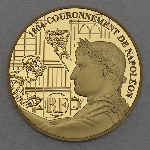 Goldmünze 50 Euro Frankreich 2004 - Krönung Napoleons