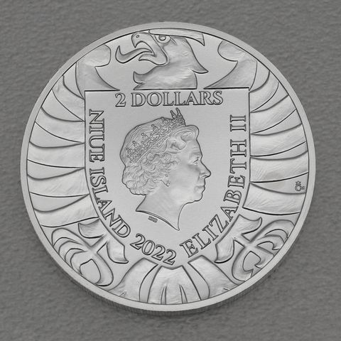 Silbermünze 1oz Niue Czech Lion - Tschechischer Löwe 2023