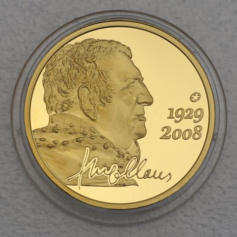 50 Euro Goldmünzen Belgien 2013 Hugo Claus