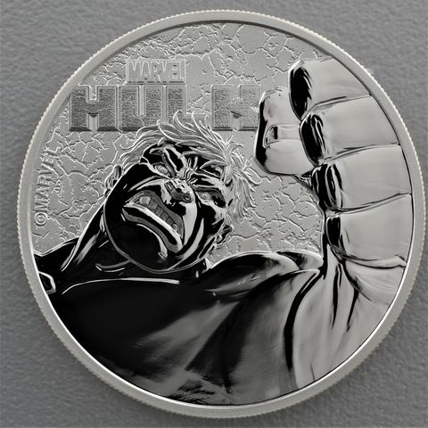 Silbermünze 1oz Marvel 2019 - Hulk