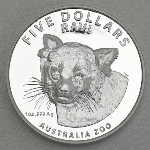 Silbermünze 1oz Australia Zoo - Ravi Red Panda 2018