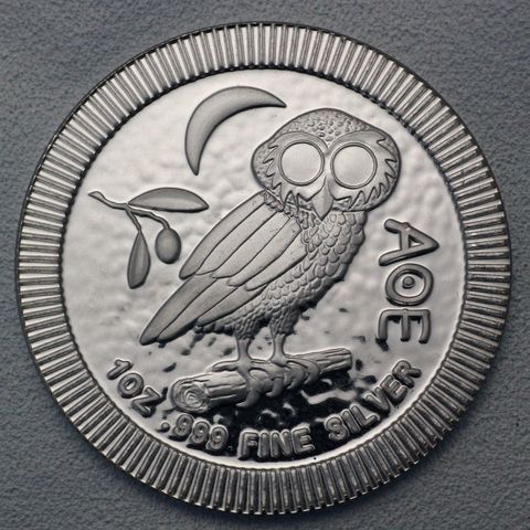 Silbermünze 1oz Eule von Athen 2017