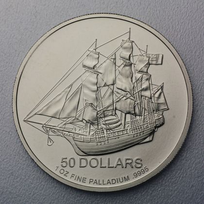 1oz Palladiummünze Cook Islands Bounty