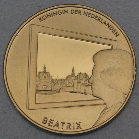 Goldmünze 10 Euro Niederlande 2011 Beatrix