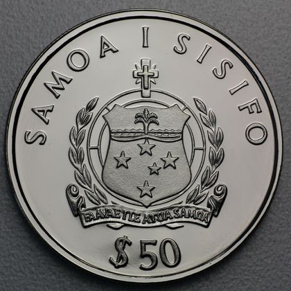 1oz Palladiummünze Samoa 1988