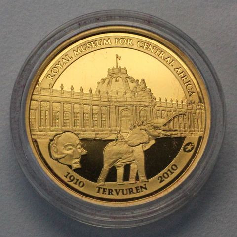 50 Euro Goldmünzen Belgien 2010 Afrikanisches Museum