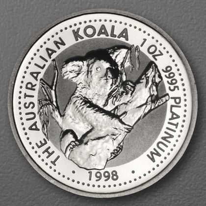 1oz Platinmünze Koala, 1998