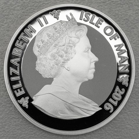 Silbermünze 1oz Isle of Man Angel 2016