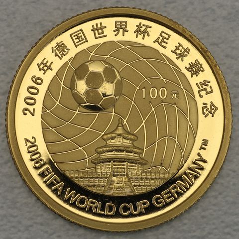 100 Yuan Goldmünze China 2008 30. Jahrestag der Wirtschaftsreformen 7,77g 999er Gold