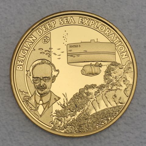 50 Euro Goldmünzen Belgien 2011 Tiefseeforschung