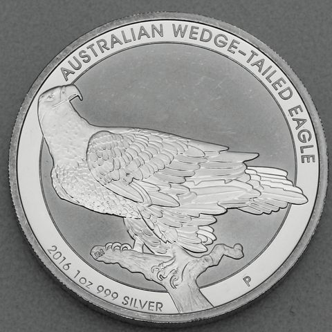 Silbermünze 1oz Australian Wedge-Tailed Eagle 2016