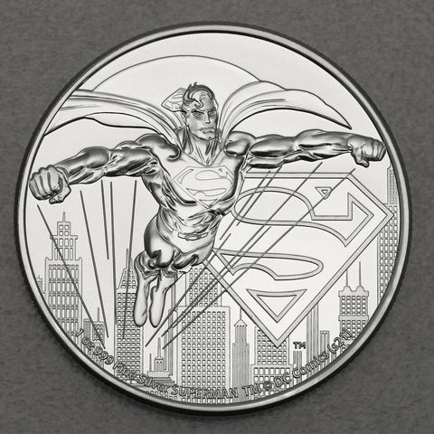 Silbermünze 1oz DC Comics Niue 2021 - Superman