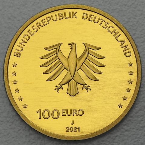 100 Euro Goldmünze BRD 2021