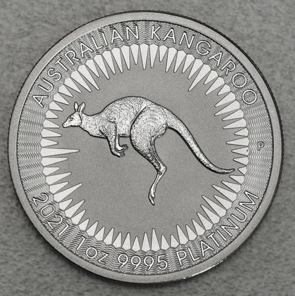 1oz Platinmünze, Australian Kangaroo 2021