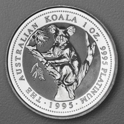 1oz Platinmünze Koala, 1995