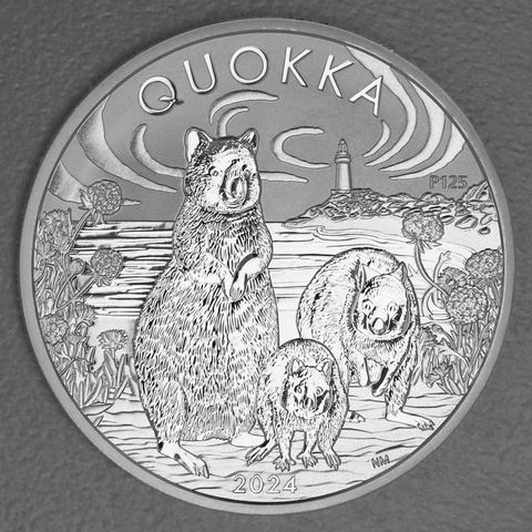 1oz Silbermünze "Quokka" 2024