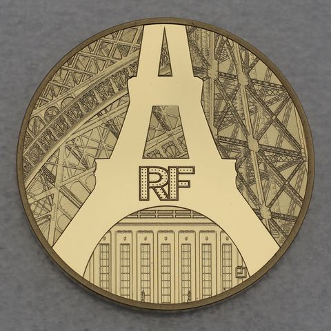 Goldmünze 50 Euro Frankreich 2014 - Tour de Eiffel