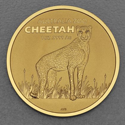 Australia Zoo, 1oz Goldmünze, Gepard, 2021