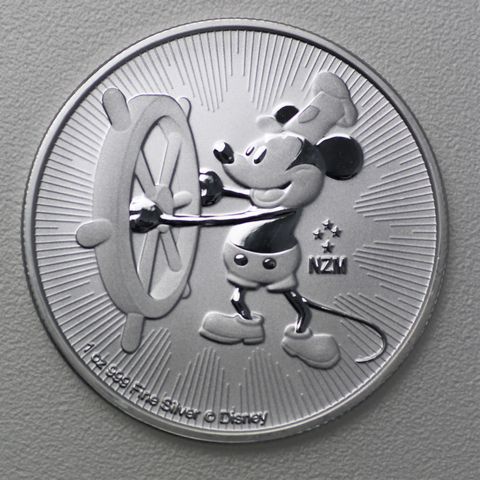 Silbermünze 1oz Niue Mickey Mouse 2017