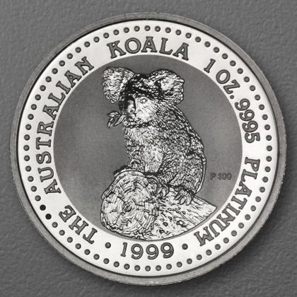 1oz Platinmünze Koala, 1999