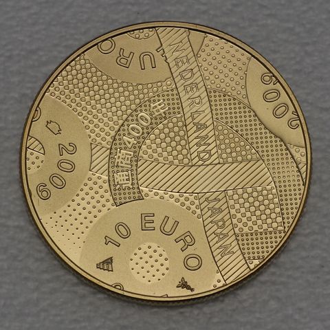 Goldmünze 10 Euro Niederlande 2009 400 Jahre Handelsbeziehungen Niederlande Japan