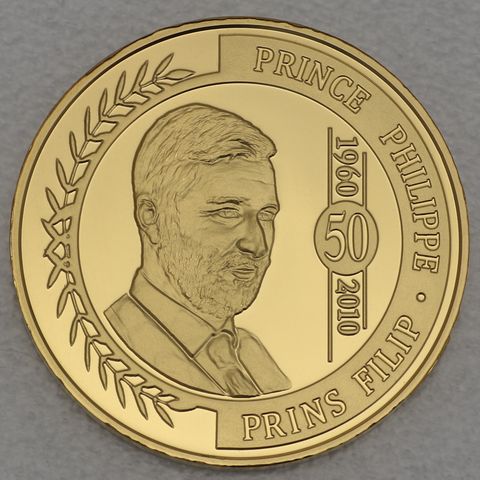 100 Euro Belgien Goldmünze 2010 Prinz Philippe