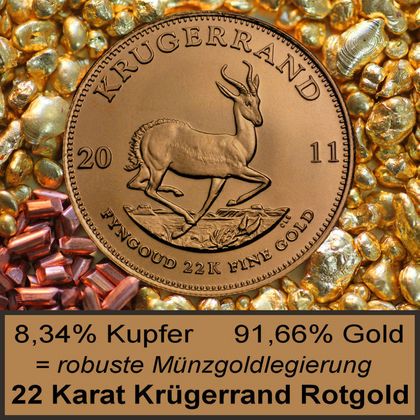 Legierung Krügerrand Goldmünze