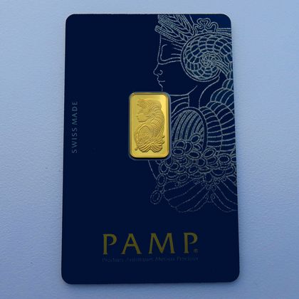 2,5g Goldbarren PAMP