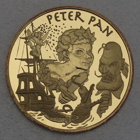 Goldmünze 20 Euro Frankreich 2004 - Peter Pan