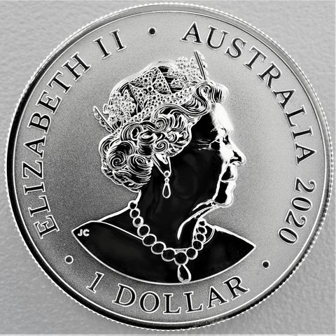 Silbermünze 1oz Australias Most Dangerous Redback Spider 2020