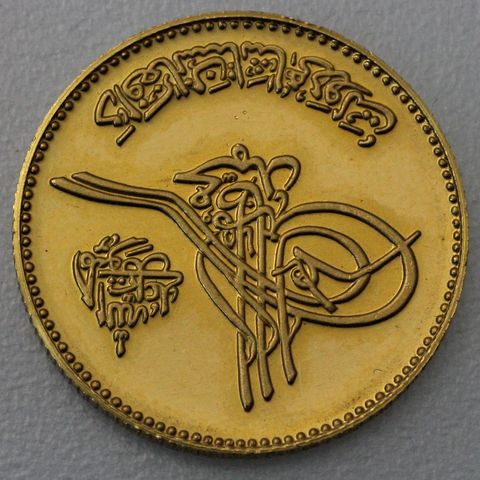 8 Grams Goldmünze Afghanistan