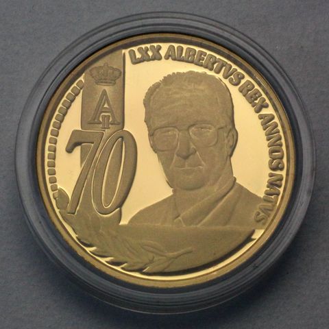 50 Euro Goldmünzen Belgien 2004 König Albert II.