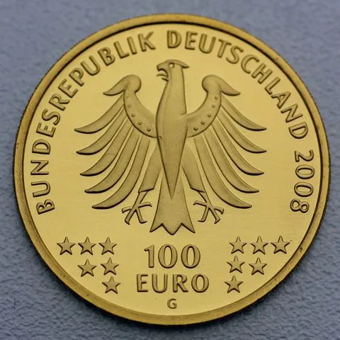 100 Euro Goldmünze BRD Goslar 2008