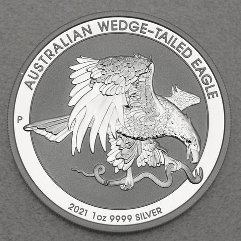 Silbermünze 1oz Australian Wedge-Tailed Eagle 2021