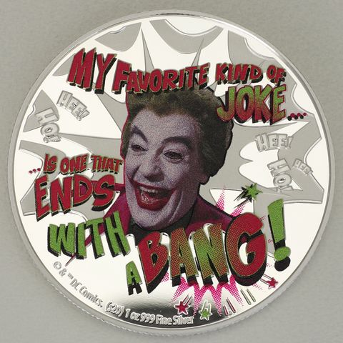 Silbermünze 1oz Niue Joker 2020