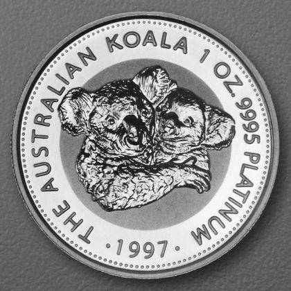 1oz Platinmünze Koala, 1997