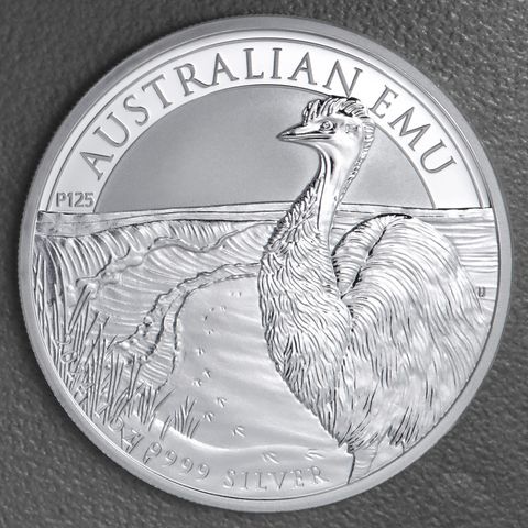 Silbermünze 1oz Australian Emu 2024