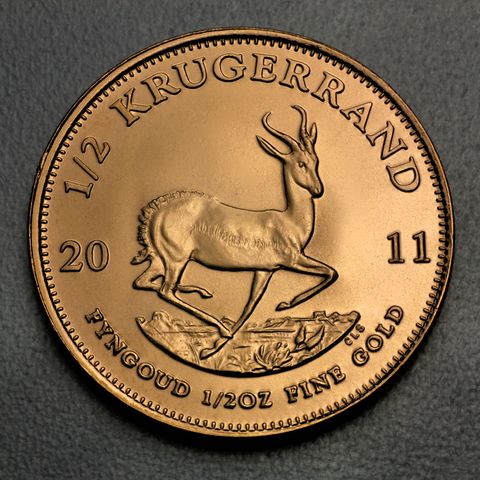 1/2 oz Krügerrand Goldmünze Motiv 2