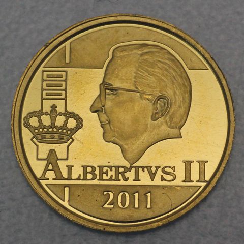 12,5 Euro Goldmünzen Belgien 2011 König Albert II.