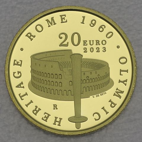 20 Euro Goldmünze Italien 2023 Olympische Spiele von Rom 1960