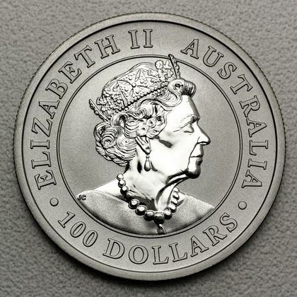 1oz Platinmünze, Australian Kangaroo 2019