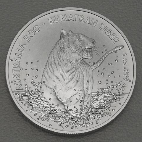 Silbermünze 1oz Australia Zoo - Sumatran Tiger 2020