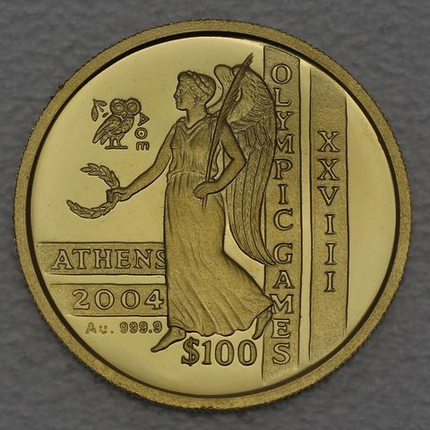 Goldmünze 100 Dollar Sierra Leone 2003 - Victory Goddess Nike