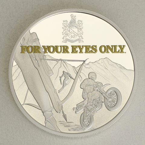 Silbermünze 1oz James Bond 2021 - For Your Eyes Only